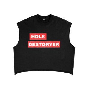 HOLE DESTROYER Boxy Tank Top